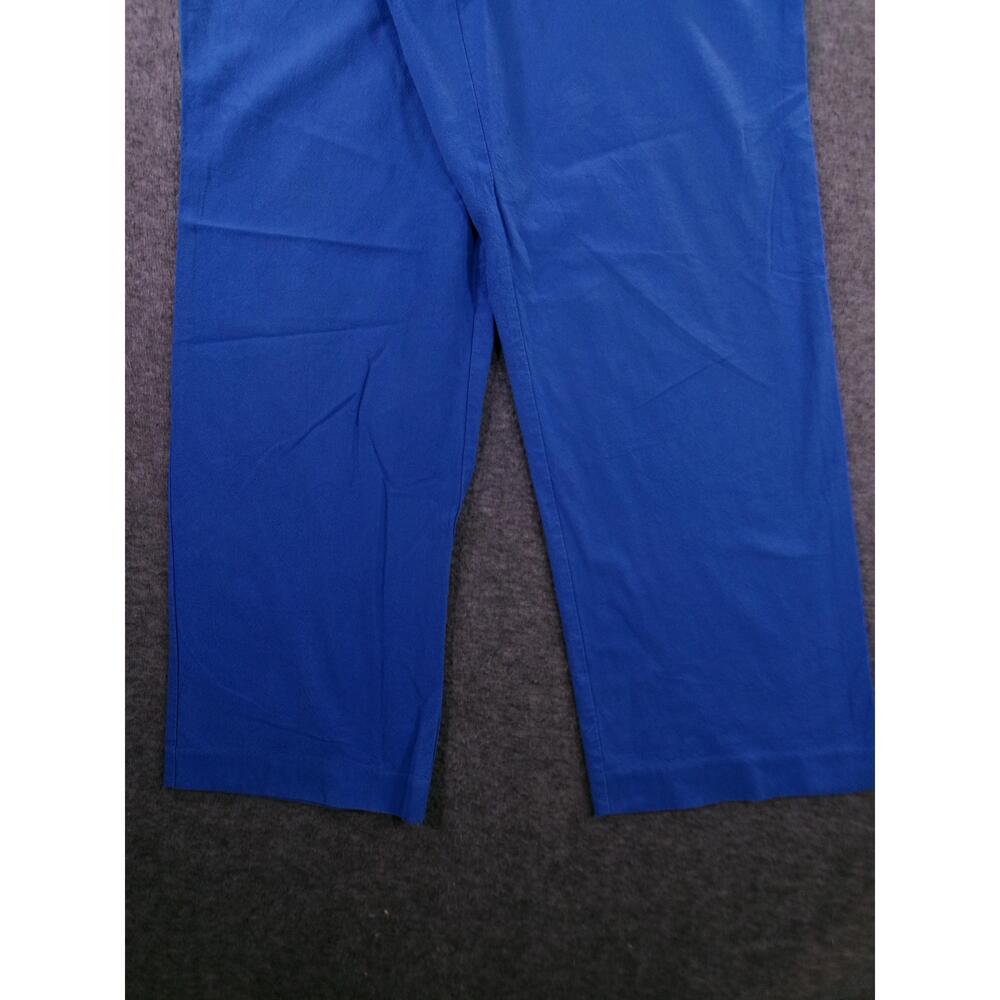 Alfred Dunner Pants Womens 12 Blue Classic Capsule Everyday Casual Relaxed Fit - Picture 4 of 13